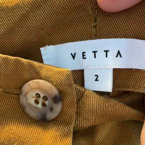 VETTA The Refined Capsule Button Fly Culottes - Picture 5 of 5